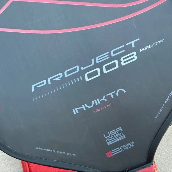 Selkirk Labs Project 008 13mm Pickleball Paddle - Invikta - Picture 3 of 5
